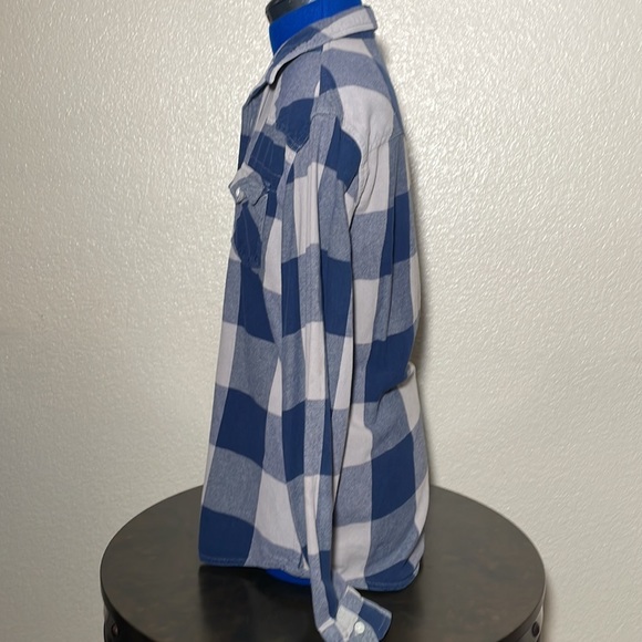 Blue flannel - Picture 2 of 4